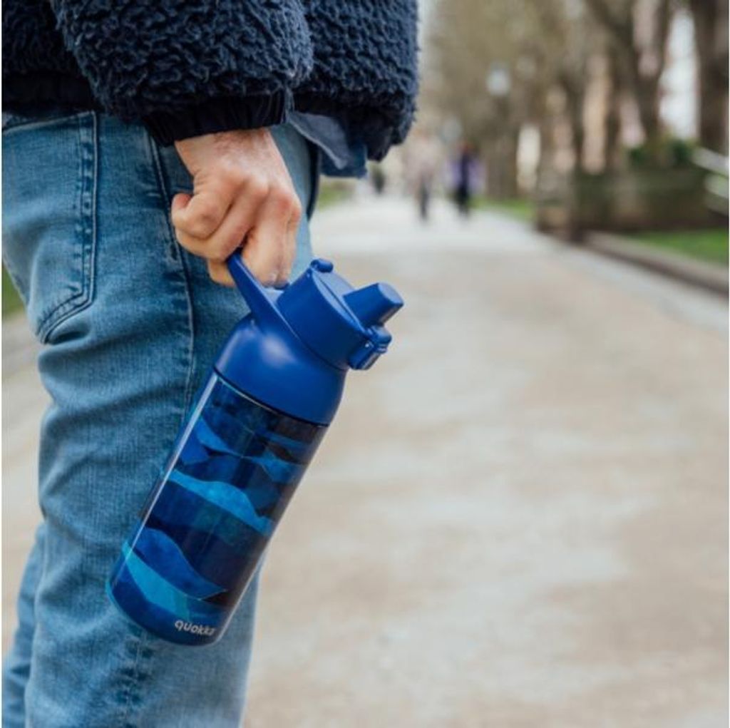 Quokka Tide, Edelstahl-Thermoflasche Oil Mountains, 700ml, 40240