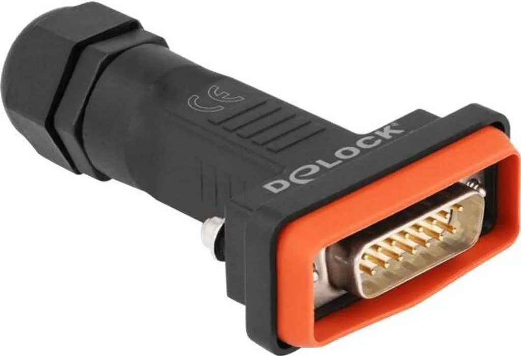 Prise D-Sub 15 Broches Étanche IP67 pour Installation Extérieure Delock