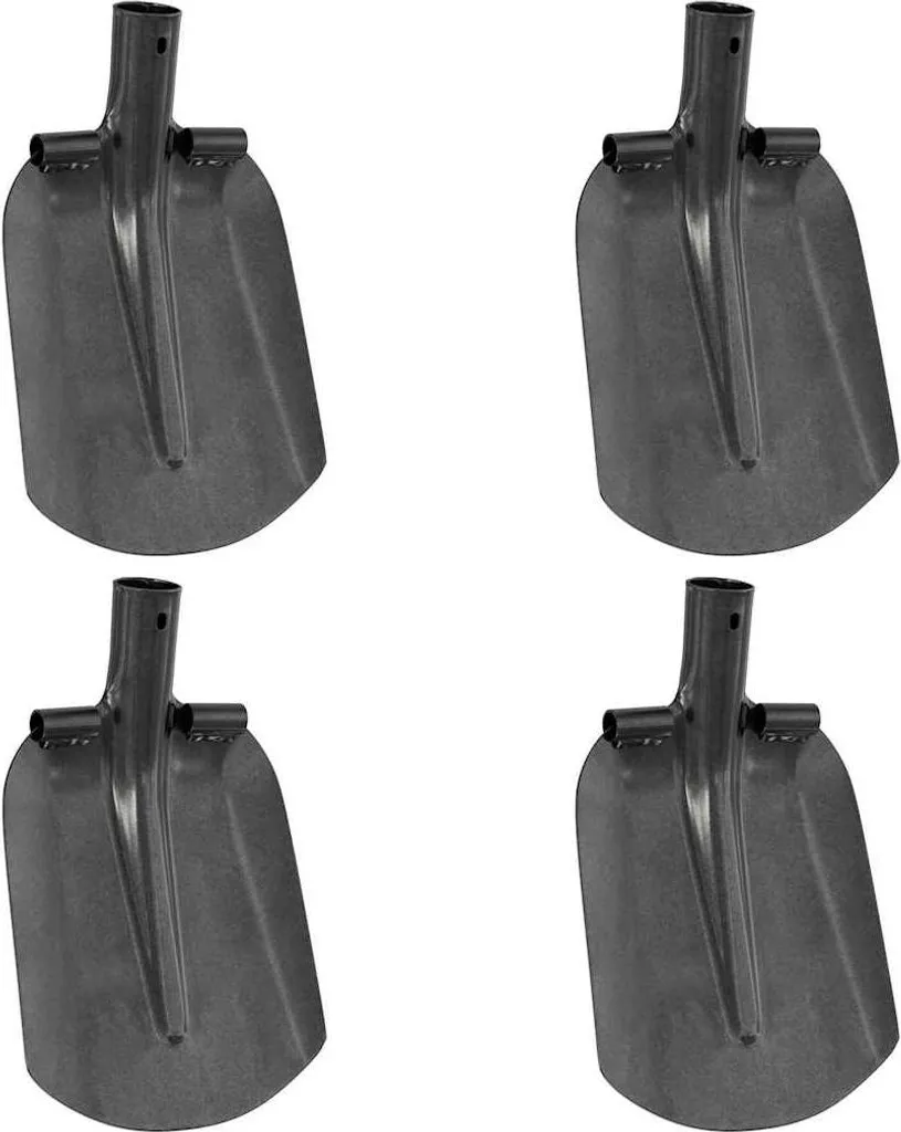 Tête de pelle pour creuser la terre kit de 4 pièces en acier de rechange