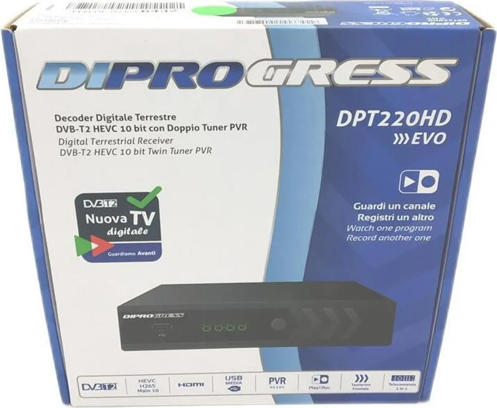 Décodeur TNT DVB-T2 double tuner pour éviter les conflits TV - 5