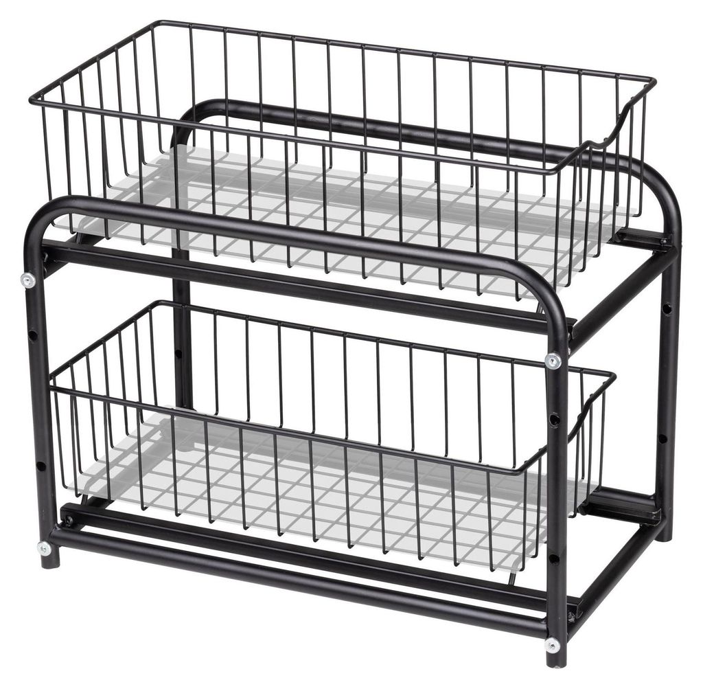 Kuchyňský organizér se 2 výsuvnými koši Obrázek produktu 