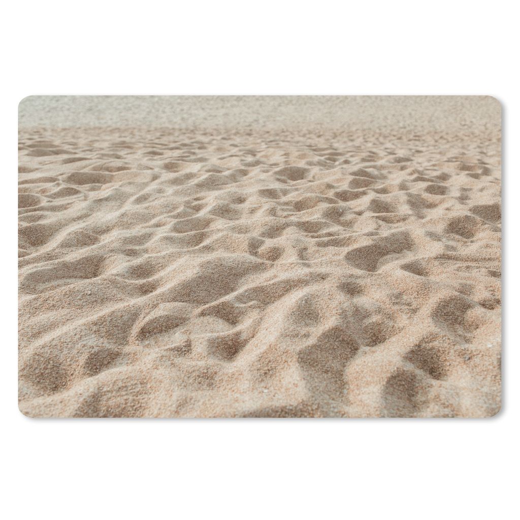 MuchoWow Mauspad Mousepad Sommer - Sand - Strand 27x18 cm - Mousepads - Maus Mat - Pad - Mausunterlage - Büroartikel - Desk Matten