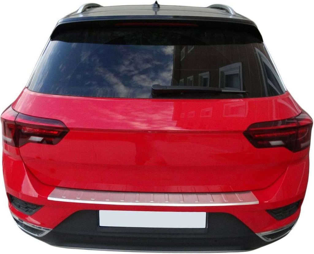 Ladekantenschutz Edelstahl matt für VW T-ROC (A11) ab 2017- Produktbild 