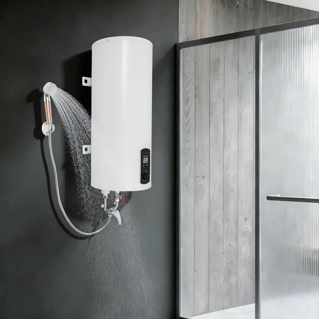 Chauffe-eau électrique 70L 2000W - Cumulus vertical avec écran digital