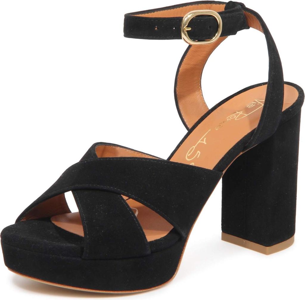 I4547 Sandalo Donna Via Roma 15 Woman Suede Sandal
