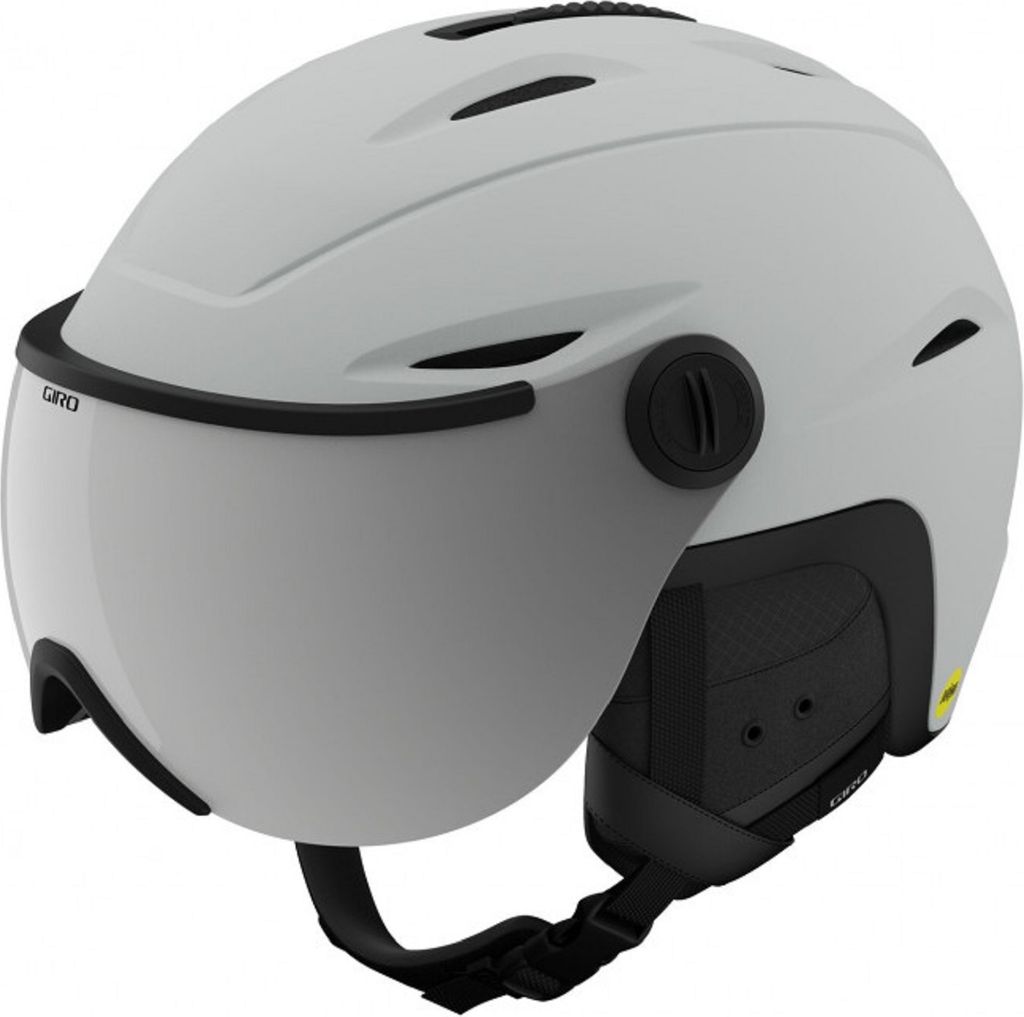 Giro Vue Mips Skihelm Snowboardhelm matt light grey silver flash : L = 59 - 62,5 cm
