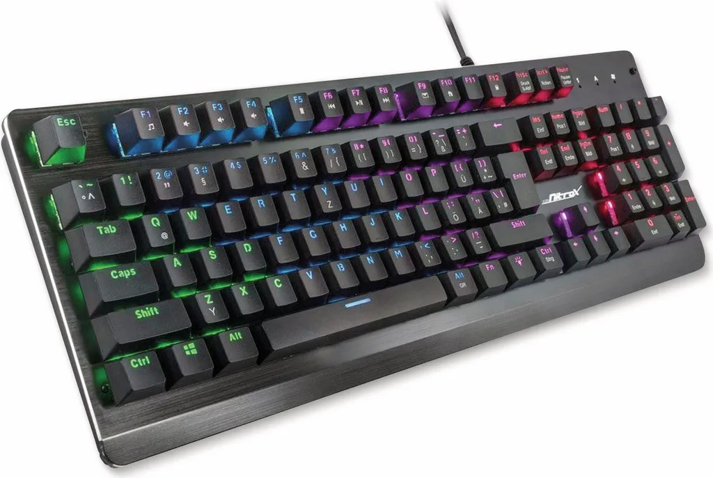 Clavier Gaming NK-2000ME Nitrox Inter-Tech pour Joueur PC et Streamer