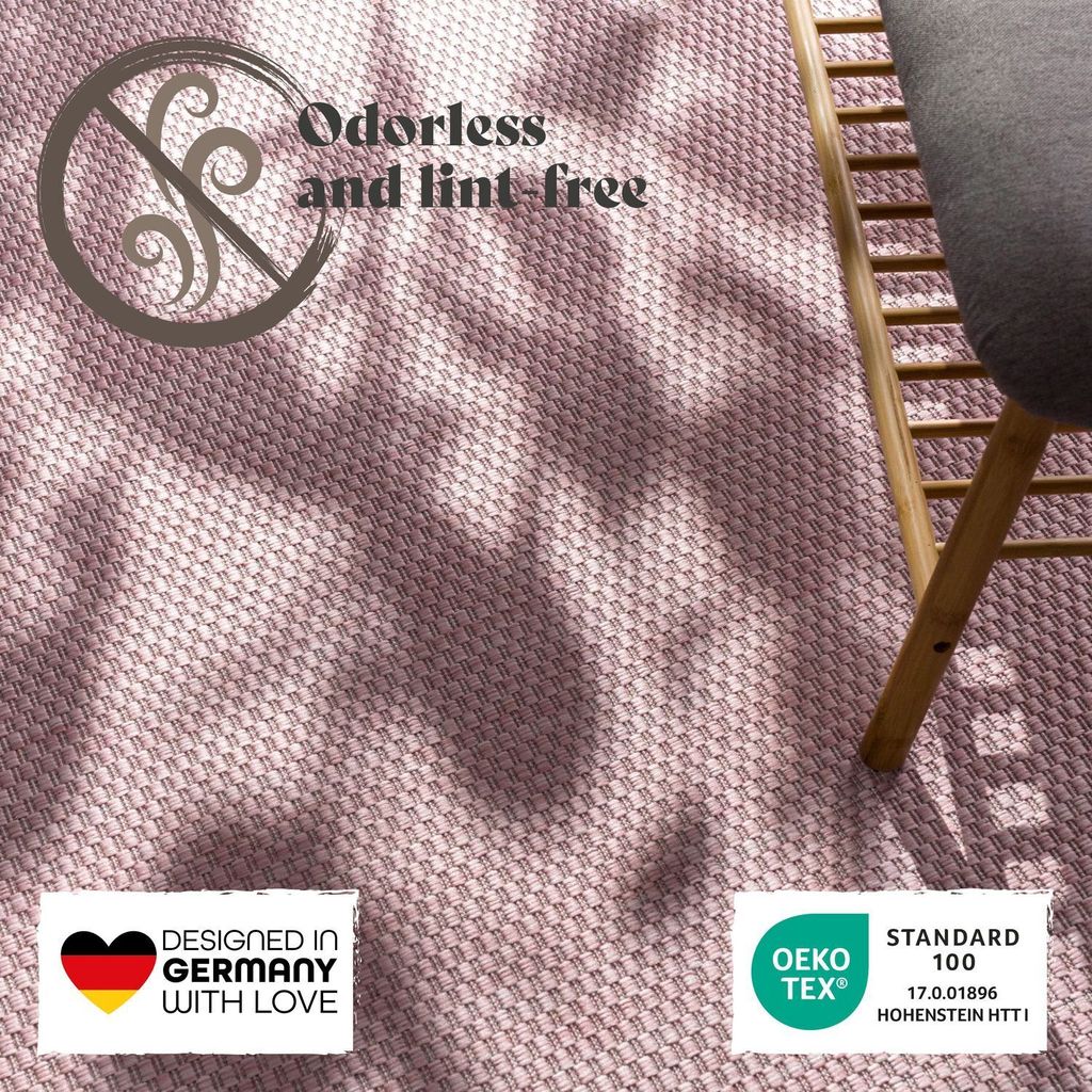 TT Home Teppich Für Outdoor Küchenteppich Balkon Terrasse Produktbild 3