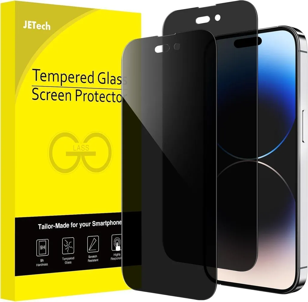 Film protection écran iPhone 14 Pro Max 6,7" Verre trempé confidentiel