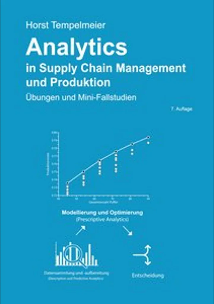 Livre Analyses dans la gestion de la chaîne logistique et production Broché