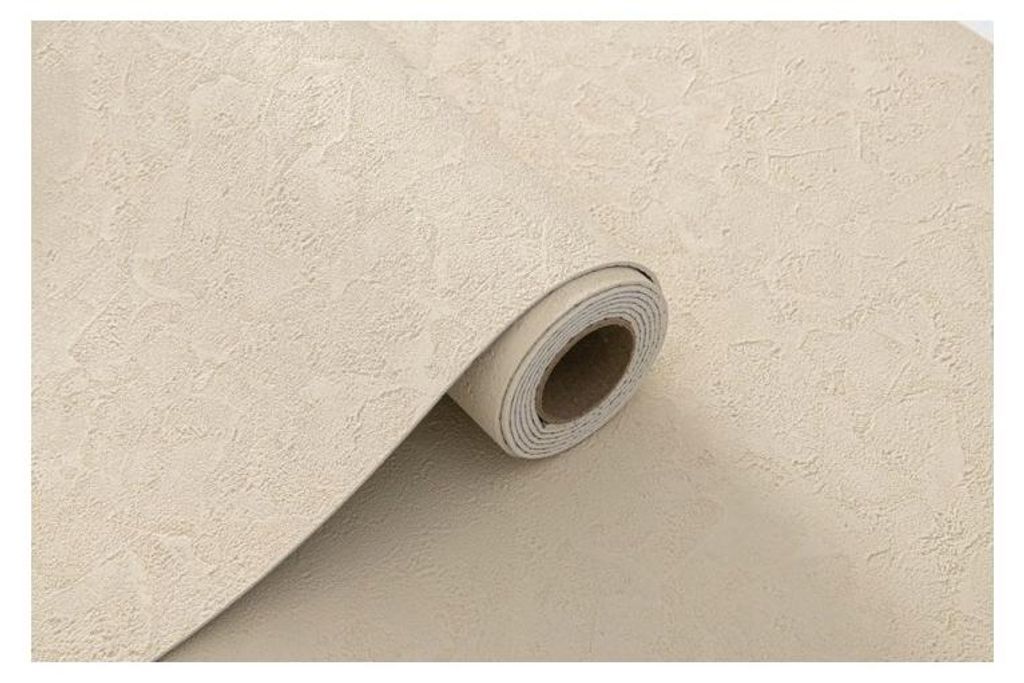 Pannelli murali autoadesivi in PVC effetto cemento, beige, Immagine del prodotto 