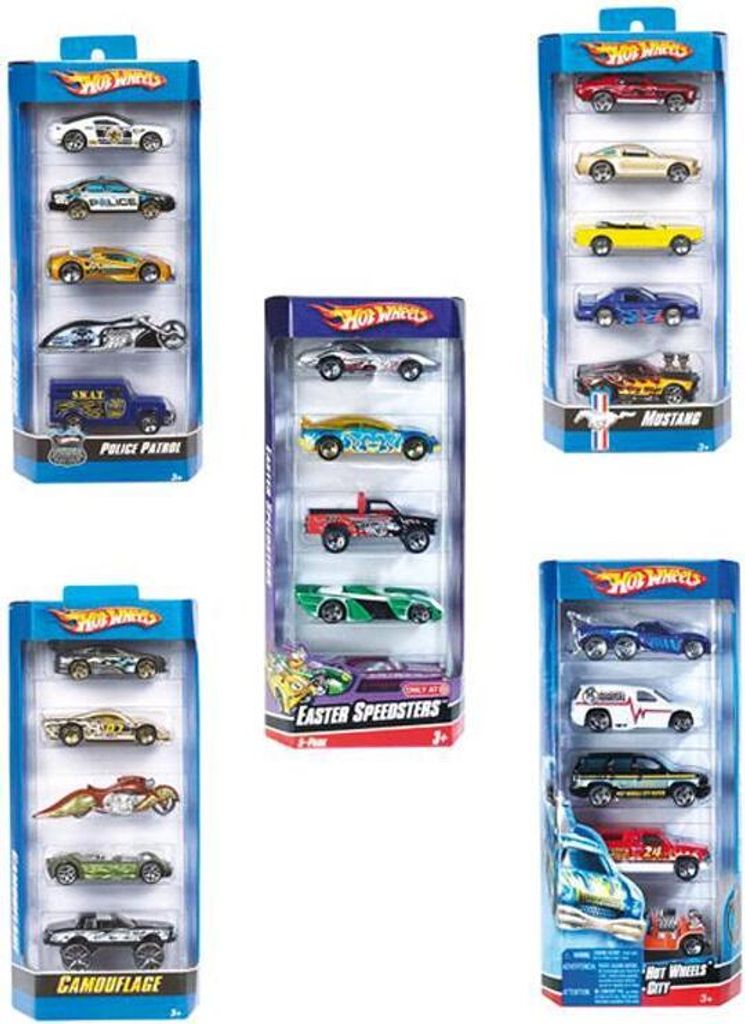 Mattel Hot Wheels Dárková sada 5 kusů Obrázek produktu 17