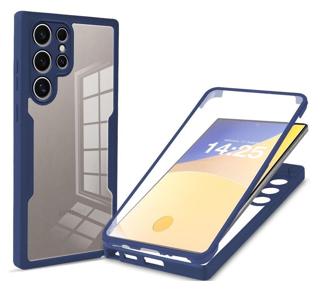 360 Grad Rundum Schutz Handyhülle für Samsung Galaxy S24 Produktbild 