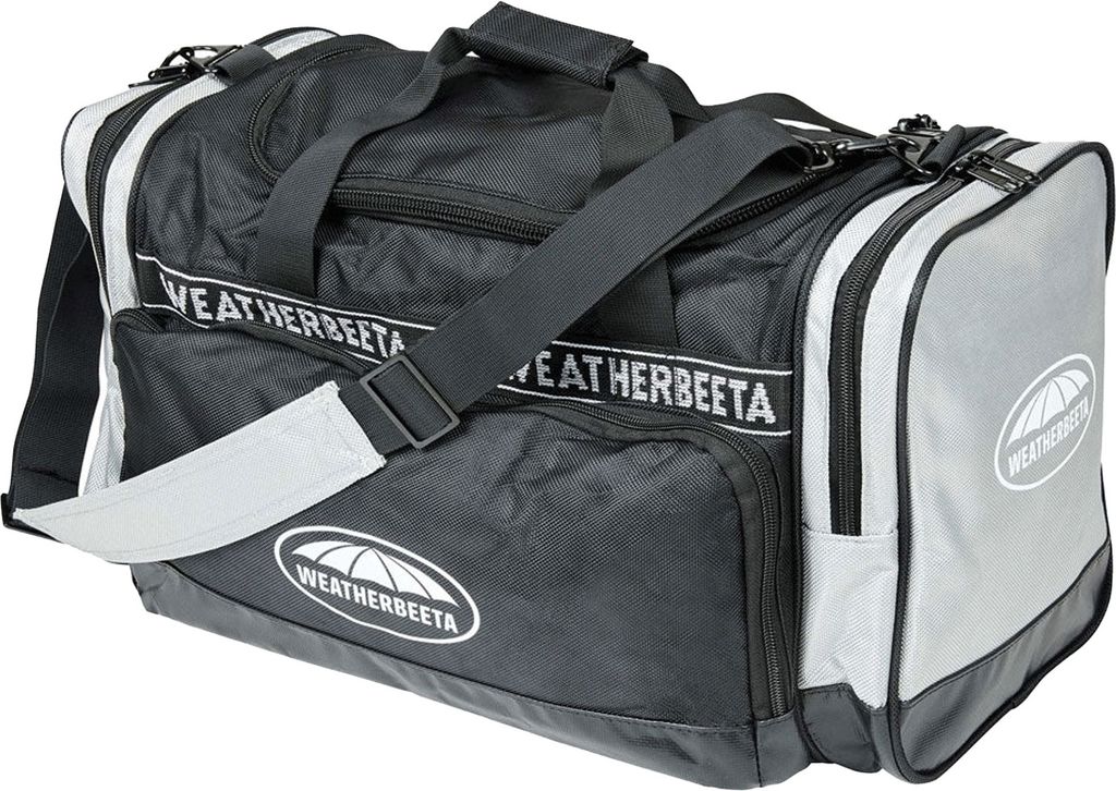 Weatherbeeta - Reisetasche WB1598 (S) (Schwarz/Silber)