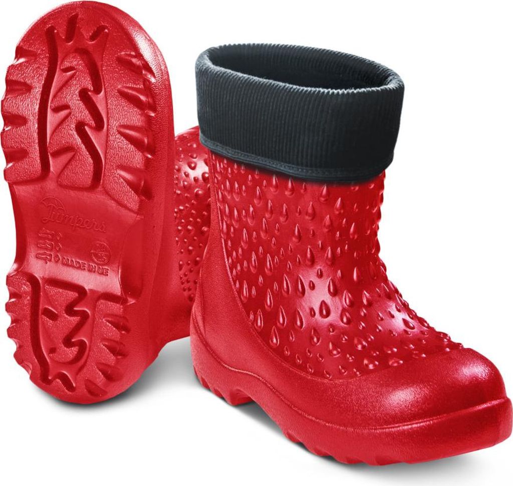 TAMS Kinder Winter Gummistiefel "Jumpers" aus EVA Rot 24/25