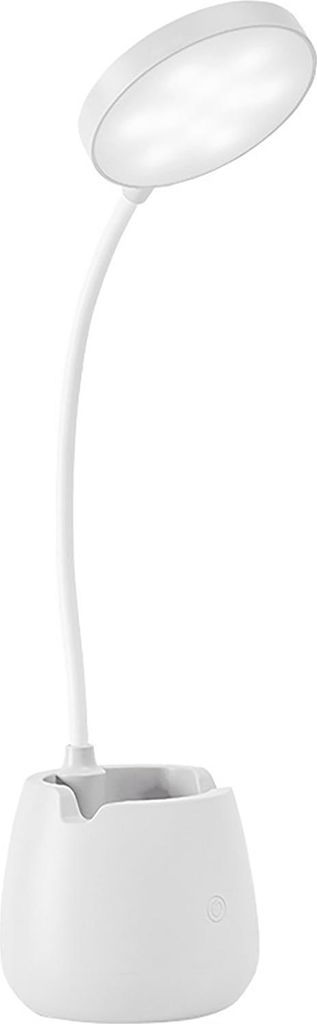 Kleine Schreibtischlampe Augenschutz Einstellbare Flexible LED Wiederaufladbare Nachttischlampe für Studentenwohnheim Schlafzimmer Nachttisch