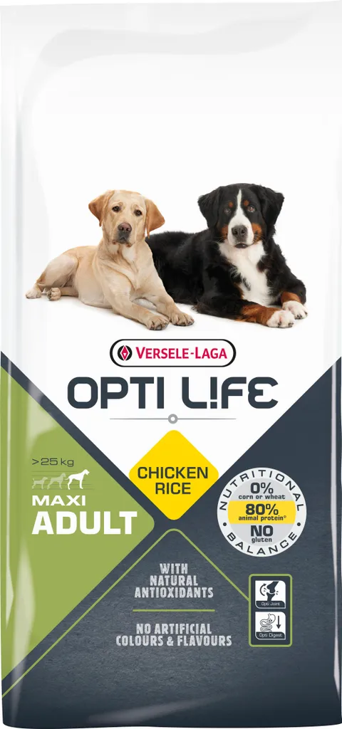 Opti Life Adult Maxi 12,5 kg : Fini les Troubles Digestifs du Chien