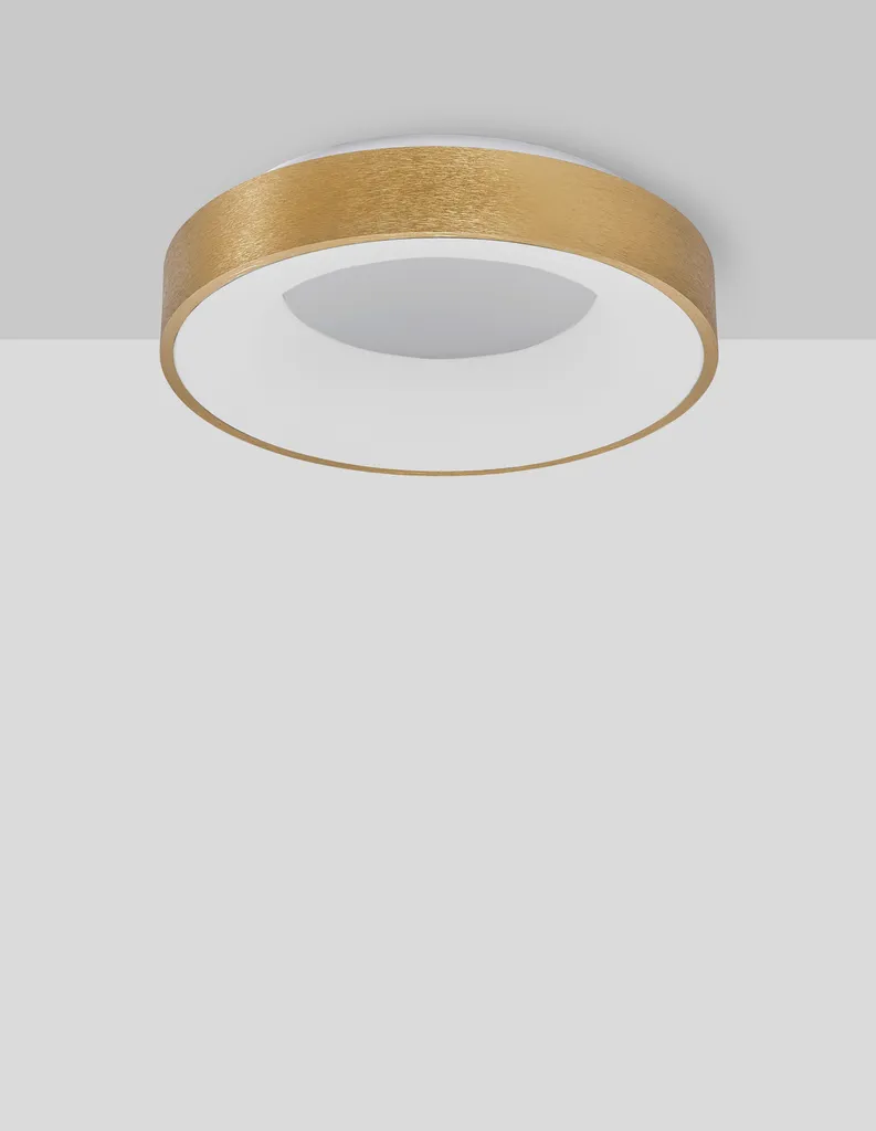 Plafonnier RANDO THIN Nova Luce Design Minimaliste Noir pour Salon Chic