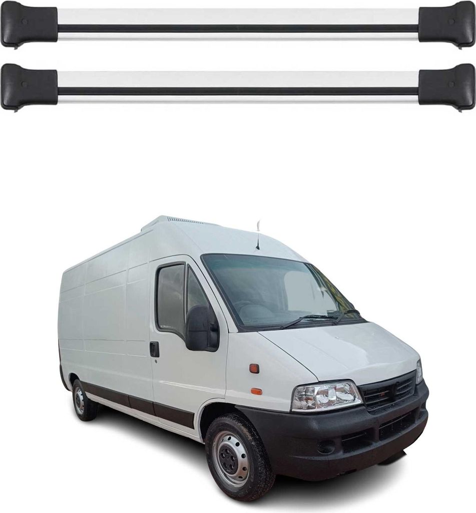 Barres de toit transversales pour Fiat Ducato 2006-2025 Image du produit 