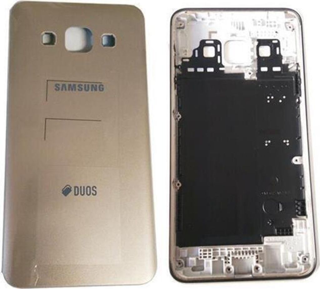 OEM Samsung Galaxy A3 A300F Akkudeckel Backcover Batterie Deckel Ramen Gold & Werkzeug