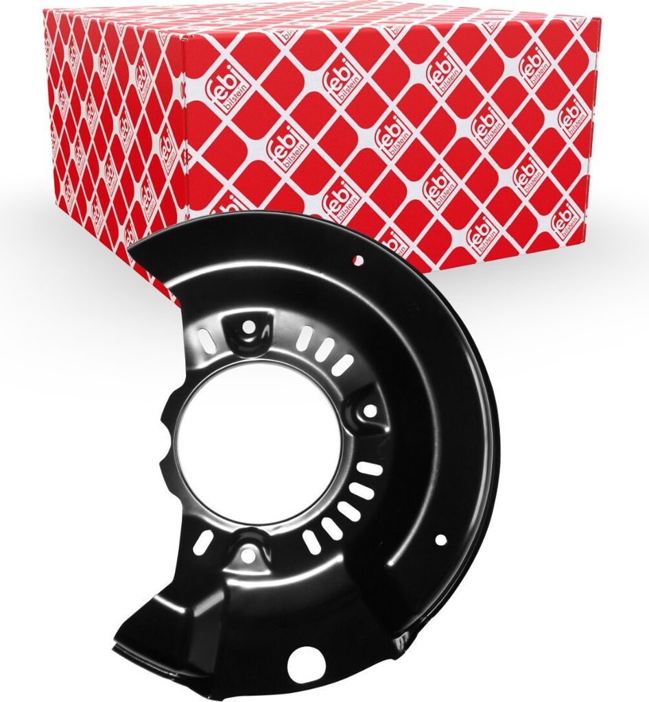 FEBI BILSTEIN Spritzblech Bremsscheibe für TOYOTA Yaris Schrägheck (P1) Vorne Rechts 179876 Ankerblech