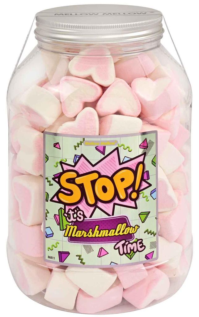 Mellow Mellow Pink Hearts 500g Produktbild 