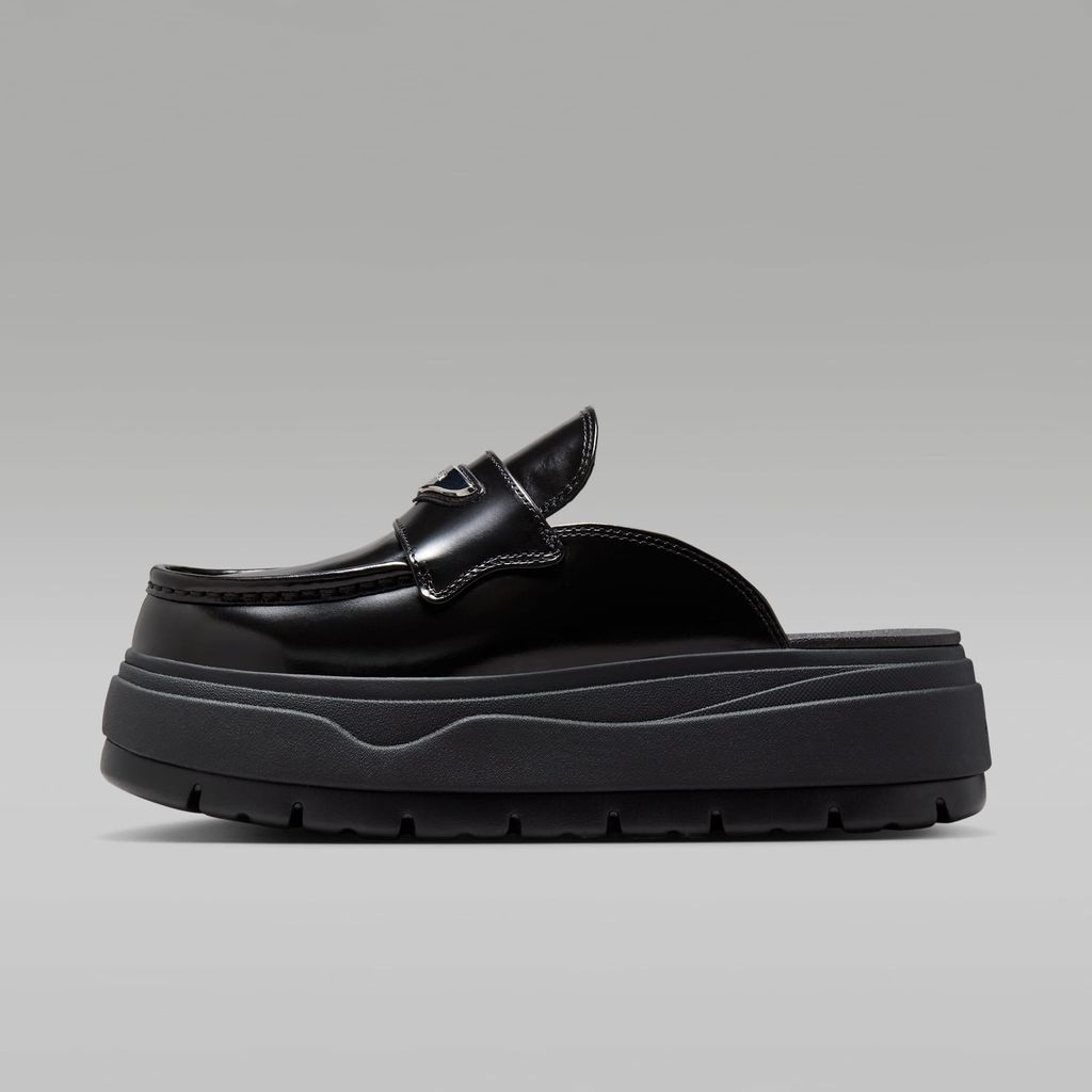 Nike Jordan Mule "Black Metallic Silver" Schwarz, Größe: 43