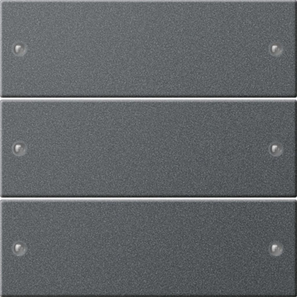 Gira 218328 Wippenset 3fach System 55 Anthrazit