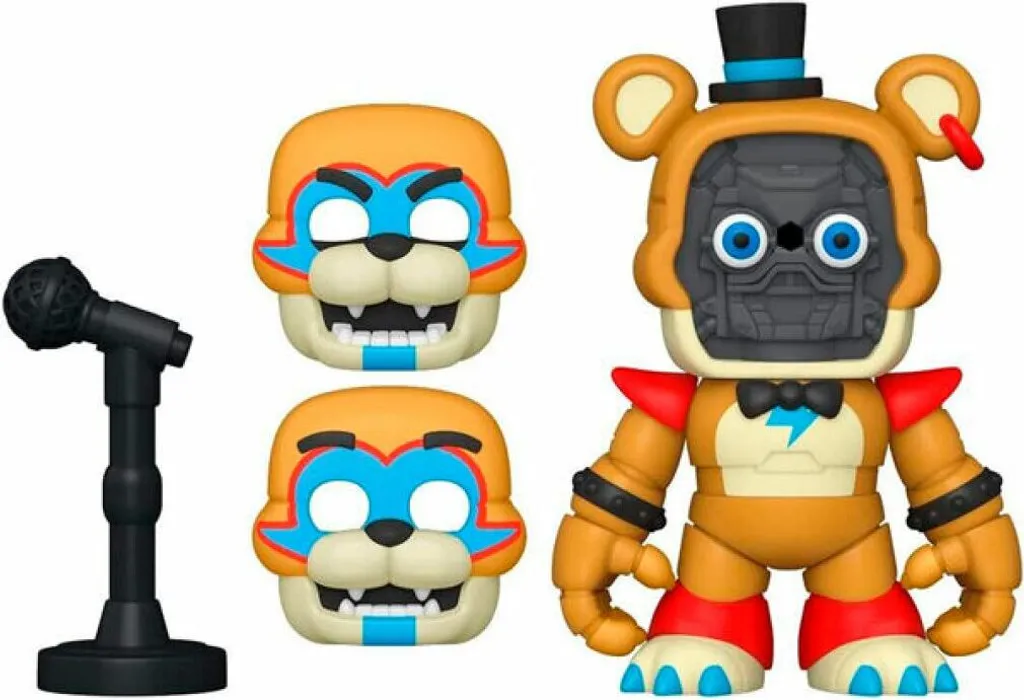 Figurine Personnalisable Glamrock Freddy Snaps! - Five Nights At
