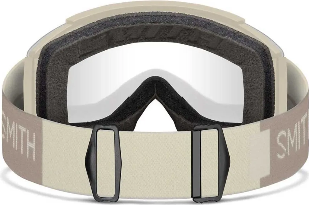 Masque VTT Smith Squad MTB Beige Clear CAT0 pour une vision nette