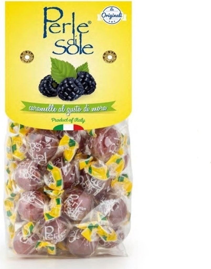 Perle di Sole Hartbonbons mit Brombeergeschmack 200 g Immagine del prodotto 