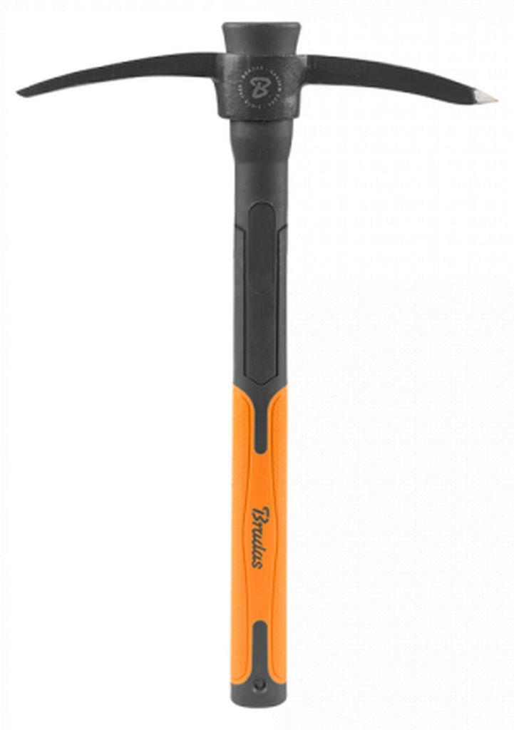 BRADAS Pickel 3000 g mit Fiberglasstiel und TPR-Griff