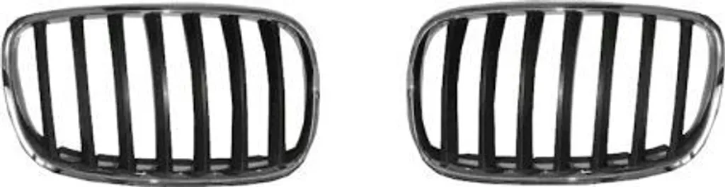 Remplacer Grille de Calandre BMW X5 E70 - Pièce Gauche Noir Chrome Pro