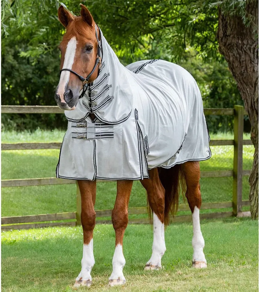 Couverture cheval Lite Bug Premier Equine 191 cm en mesh ultra-léger