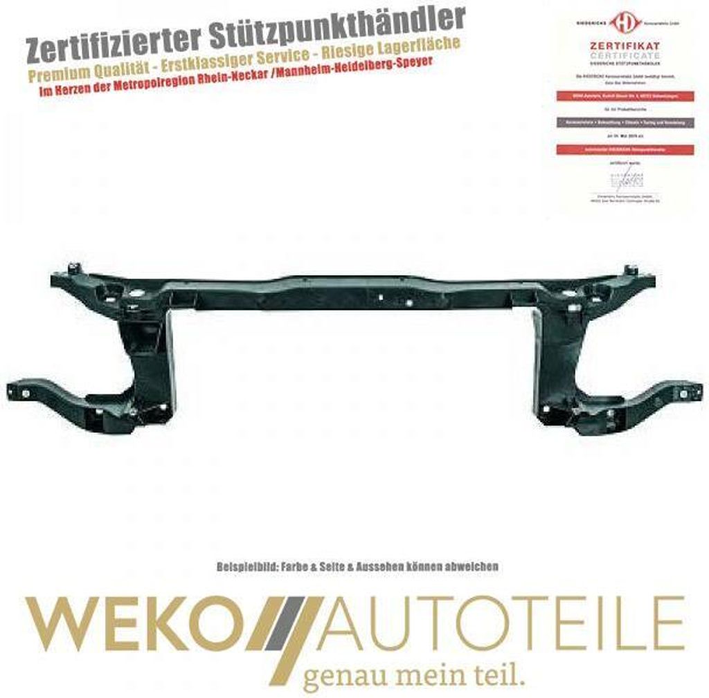 Frontverkleidung DIEDERICHS 1668002 für MERCEDES-BENZ