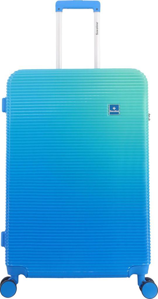 Saxoline Koffer Twist aus robustem ABS/PC-Material Blue One Size