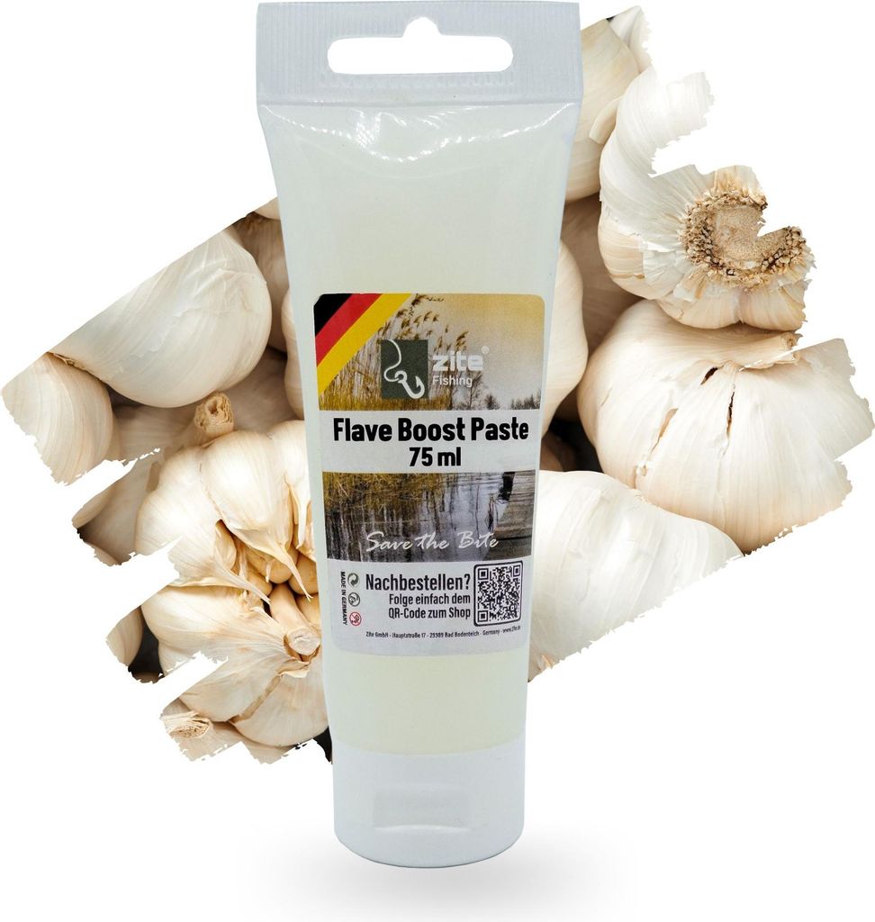 Zite Fishing Flave Boost Paste Knoblauch weiß 75 ml TS