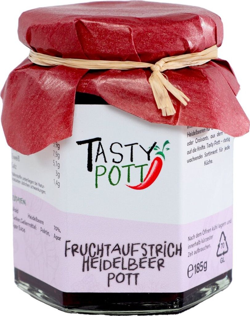 Tasty Pott Fruchtaufstrich Auswahl Heidelbeer Kaufland.de