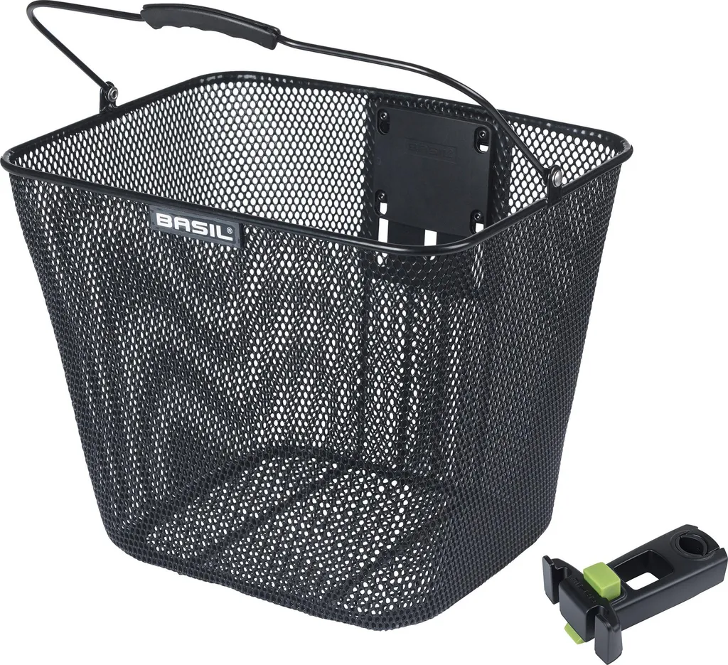 Panier Vélo Basil Bilbao Amovible avec Système de Fixation KlickFix