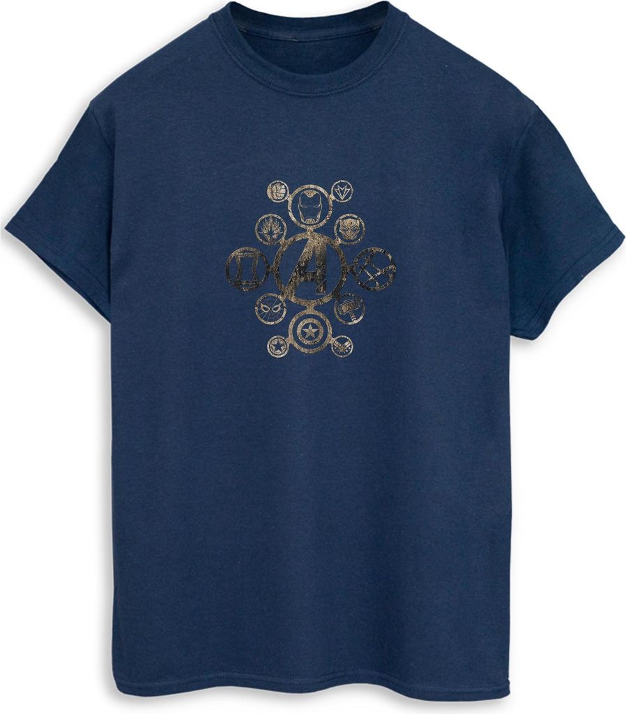 Avengers Infinity War - T-Shirt für Herren BI449 (XL) (Marineblau)