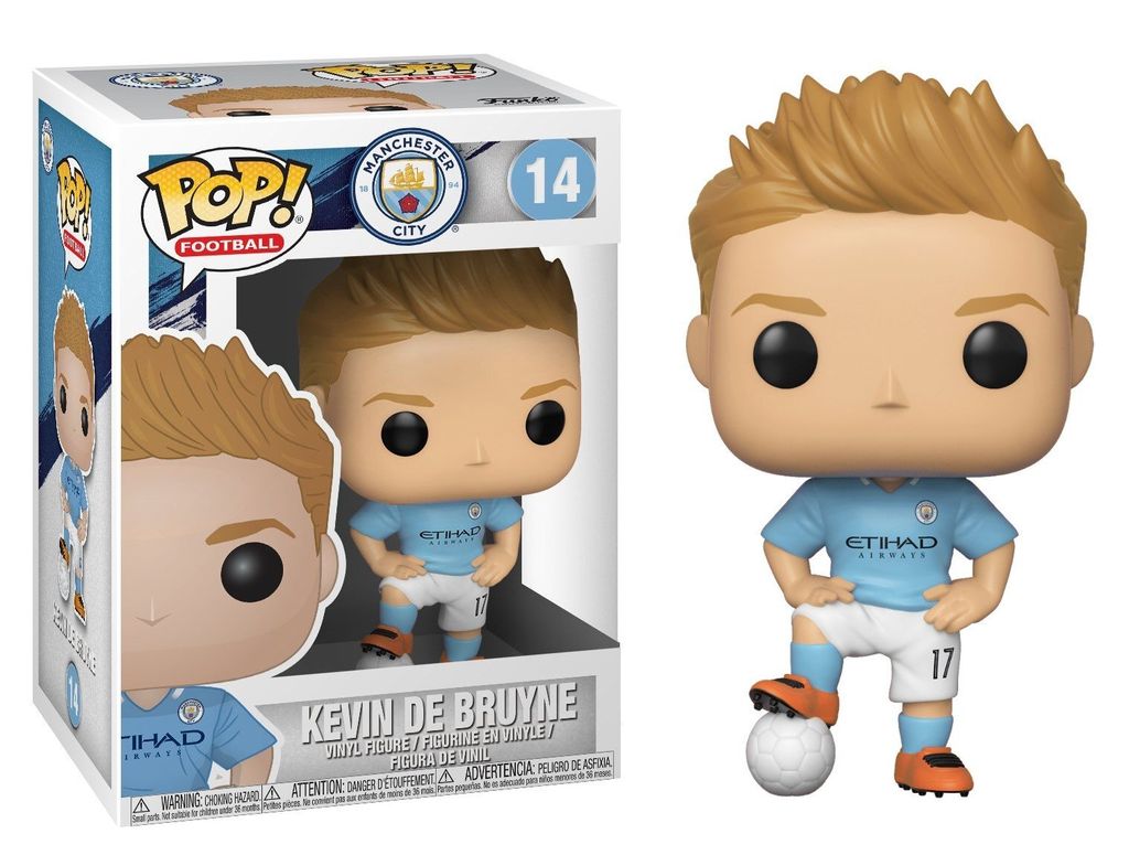 Funko POP Football: Manchester City- Kevin De Bruyne Obrázek produktu 