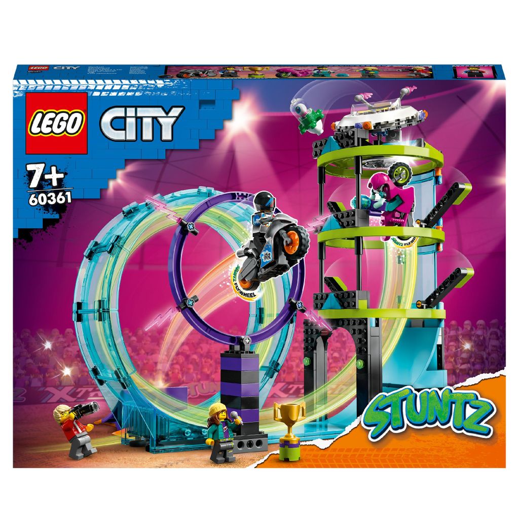 LEGO City 60361 Stunt Riders Sfida Impossibile Set Immagine del prodotto 