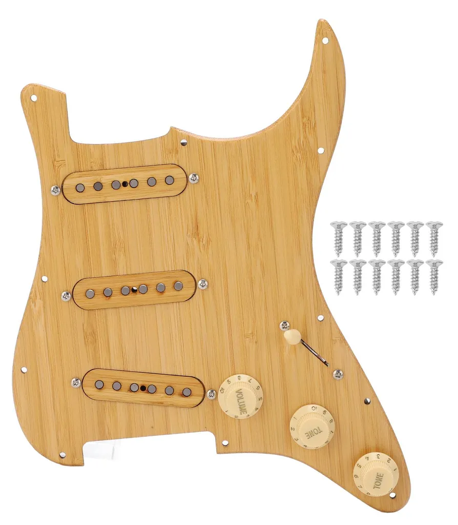 Protège-micros SSS en bambou : protégez votre guitare électrique en live