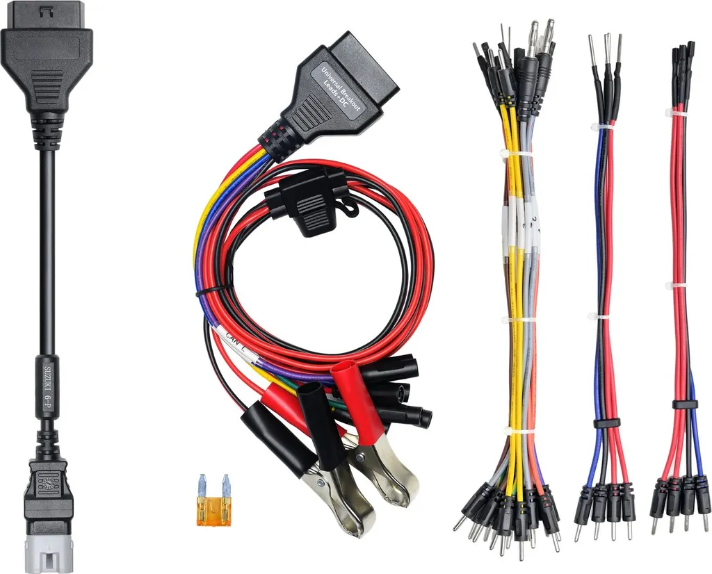 Topscan Moto Suzuki Kabelová Sada Faisceau Diagnostic OBD2 Complet