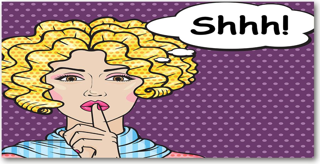 Tulup Glas-Bild - 100x50 -Wandkunst - Wandbild hinter gehärtetem Sicherheitsglas - Kunst: modern & klassisch - Comic Frau - Mehrfarbig