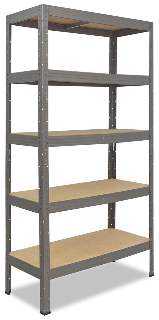 shelfplaza PRO 230x80x40 cm Étagère charges lourde en gris Image du produit 