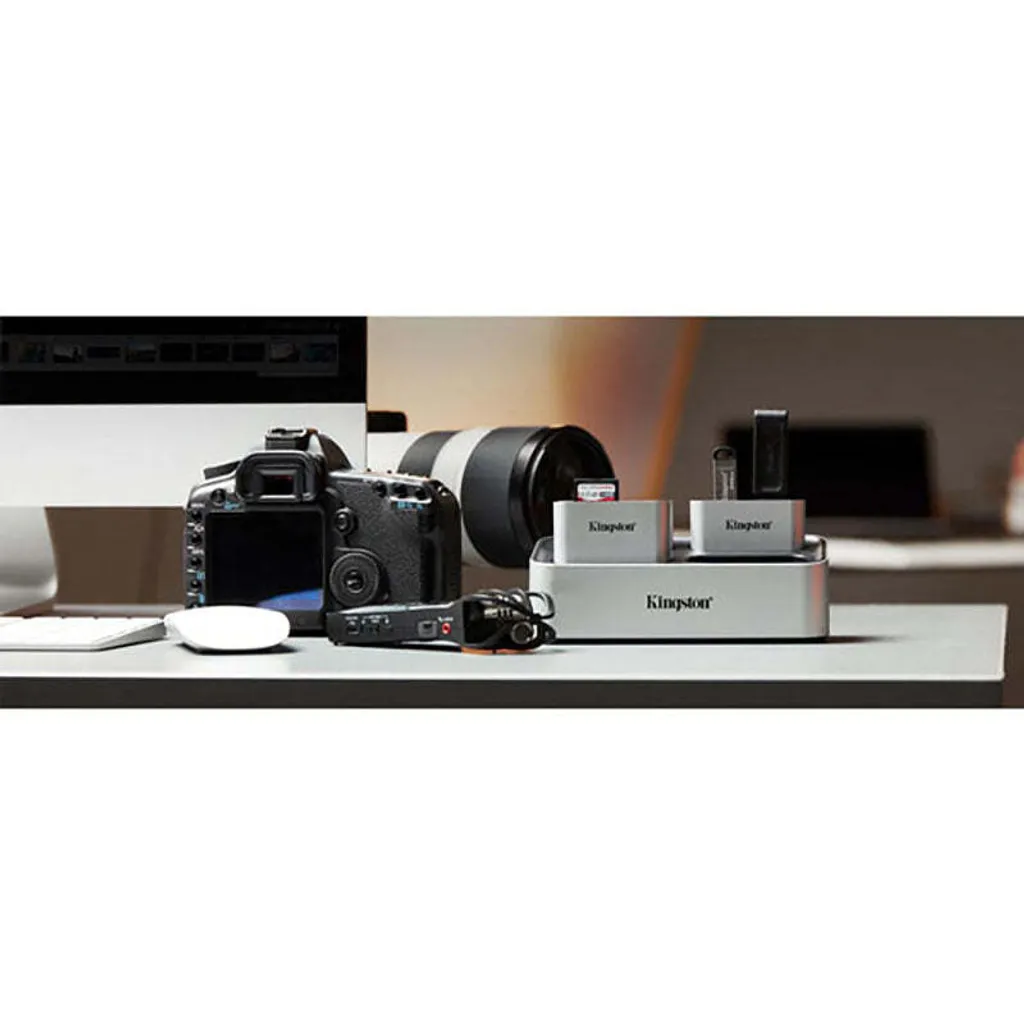 Kingston Technology Workflow SD Reader USB-C Noir et Argent (WFS-SD) - 9