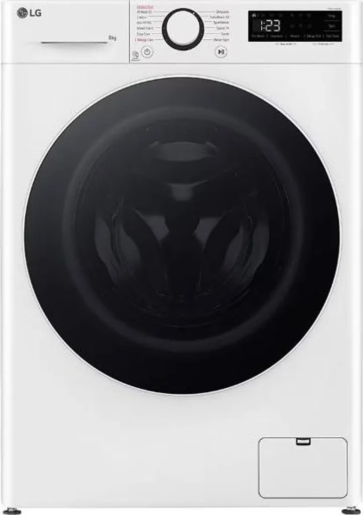 LG F2WR508S0W Lave-linge Hublot 8 kg AI DD Vapeur 1200 tr/min Blanc