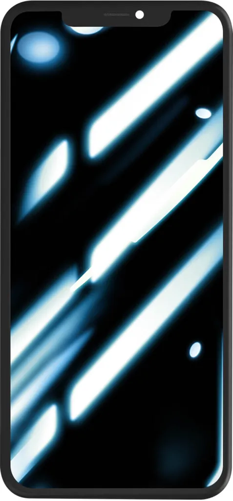 Écran OLED rigide Relife pour iPhone XS Max noir avec vitre tactile