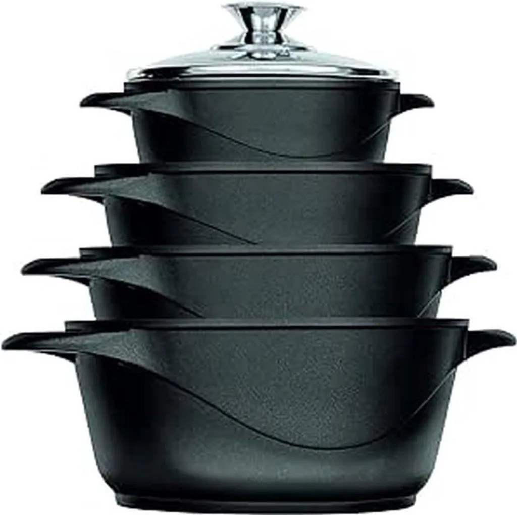 Batterie cuisine fonte pour mijoter vos plats préférés 4 casseroles
